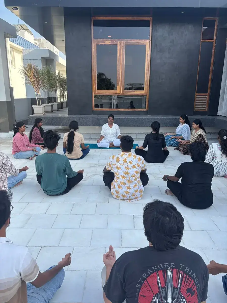 Aishwarya Ram facilitating an honest group conversation